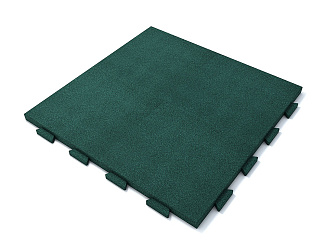 Резиновая плитка монолит 1000x1000 ласточкин хвост